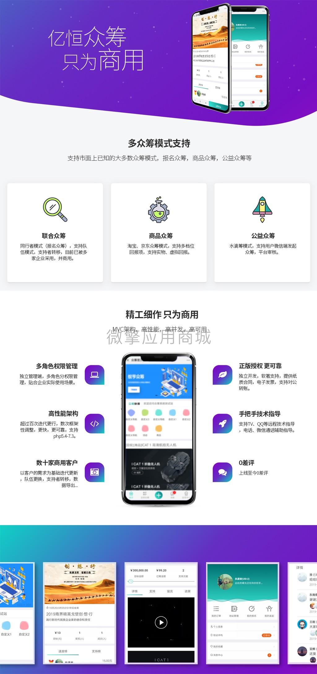 亿恒众筹小程序制作，亿恒众筹系统小程序开发