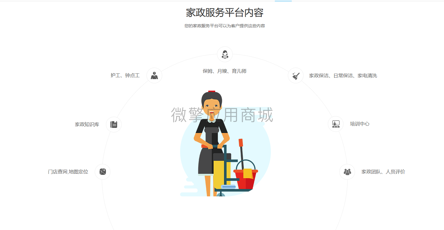 优优家政预约小程序制作，优优家政预约系统小程序开发