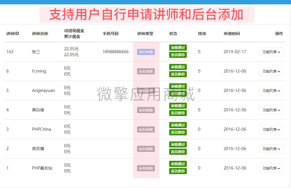 jtl7Nt2elOncnq9RHoSuvKxHXF5OYkuBm889SIWo.jpg 15、支持讲师自行申请和后台添加.jpg
