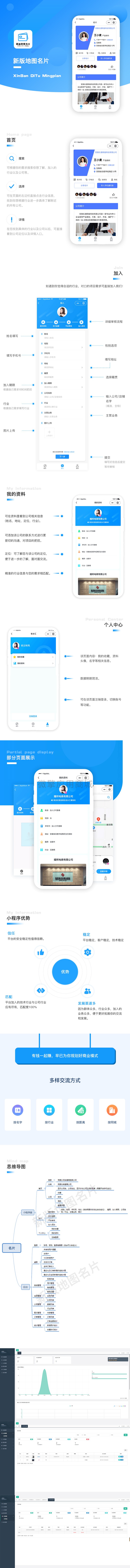 新版地图名片小程序制作，新版地图名片系统小程序开发