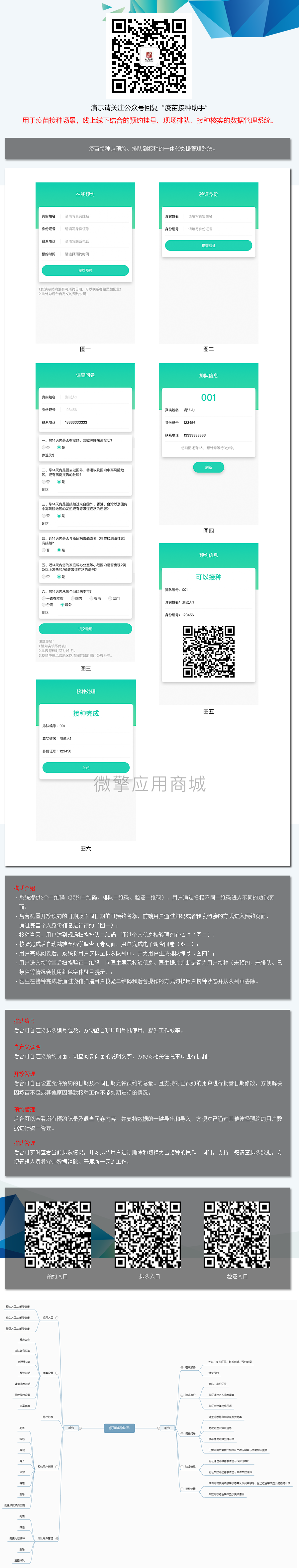 疫苗接种助手小程序制作，疫苗接种助手系统小程序开发